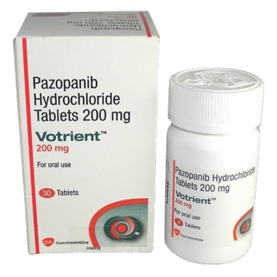 Votrient 200mg 30’ct tablet
