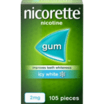 Nicorette Icy White 2mg 105’ct in pakistan