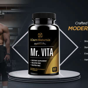 Icare naturals Mr.vita 60’ct tablets Imported canada