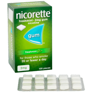 Nicorette Freshmint 2mg 105’ct in pakistan
