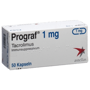 Prograf 1mg 50’ct capsules Made in INDIA