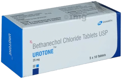 Urotone (Bethanechol chloride) 25mg 50’ct tablet Imported