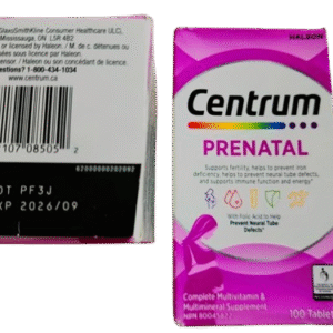 Centrum Prenatal 100’ct tablets Complete Multivitamins Imported CANADA