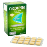 Nicorette Orignal 4mg 105’ct in pakistan