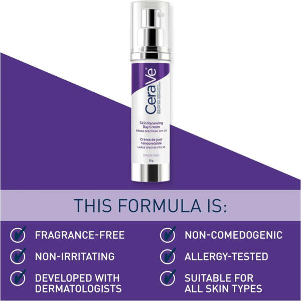 Cerave Skin Renweing Day Cream SPF 30 50g - Image 2