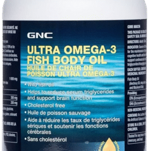 GNC Ultra Omega-3 Fish Body Oil 180’ct soft gels In Pakistan