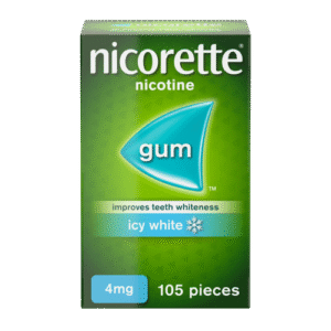 Nicorette Icy White 4mg 105’ct in pakistan