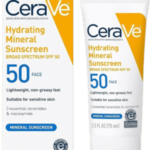 Cerave Hydrating Mineral Suncreen SPF 50 75ml