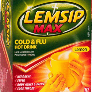 Lamsip Max Cold & Flu Sachets 10’ct Imported UK In Pakistan