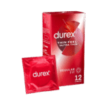 Durex Thin Feel Ultra Thin Feel Regular Fit 12’ct UK Imported In Pakistan