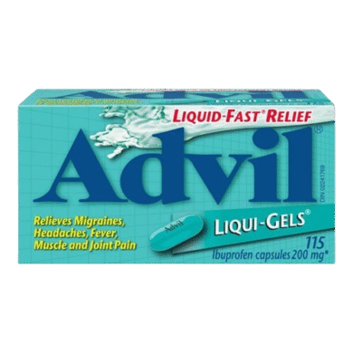 Advil Liquid Gels 115’ct CANADA Made In Pakistan
