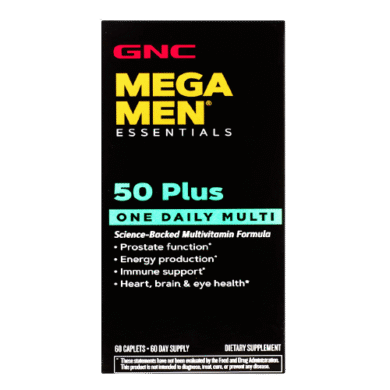GNC MEGA MEN 50+ 60'ct one daily Multivitamin in Pakistan