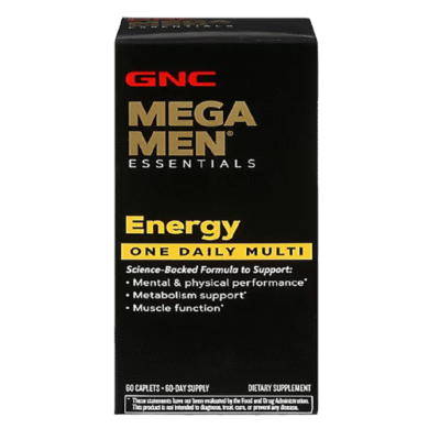 GNC MEGA MEN ENERGY 60'ct one daily Multivitamin in Pakistan