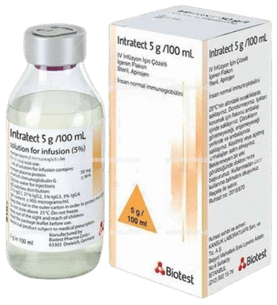 Intratect (Human normal Immunoglobulin) 50g 5% 100ml Solution