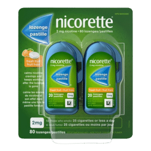Nicorette Fruitfusion 2 Mg Lozenges 80’s UK In Pakistan