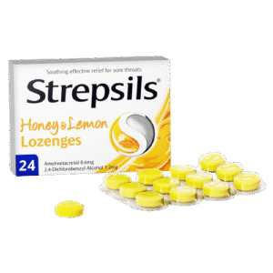 Strepsils Honey & Lemon 24’ct UK Imported