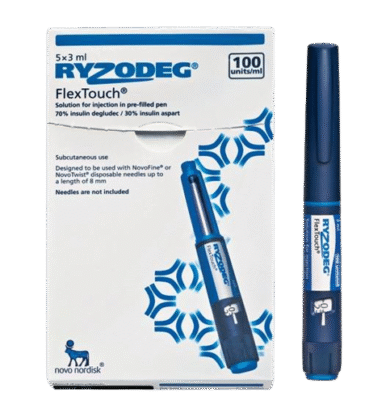 Ryzodeg Insulin Pen 5’ct Imported Turkey