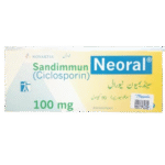 Sandimum Neoral 100mg 50’ct