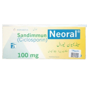 Sandimum Neoral 100mg 50’ct