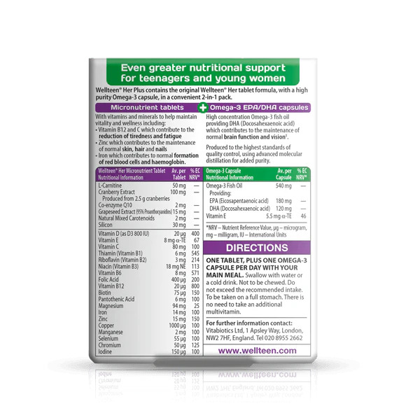 Wellteen Her Plus 56’ct Uk Imported In Pakistan - Image 2