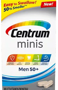 Centrum Minis Men 50+ 160’ct CANADA