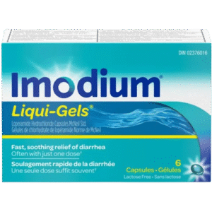 Imodium liquid gel 24’ct made in CANADA