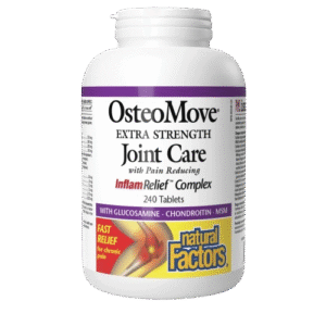Natural factors osteomove extra strength joint care 120’ct osteoarthritis made in canada
