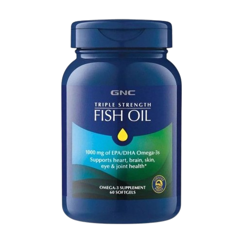 GNC Tripple Strength Fish Oil 60’s USA Imported in pakistan