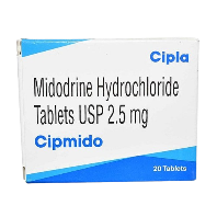 Midodrine 2.5 tablet 30’ct Made in INDIA
