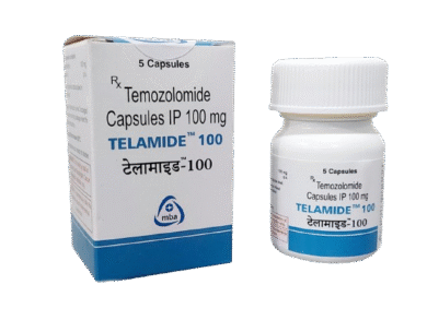 Temozolomide 100mg 5’ct capsules Imported In Pakistan
