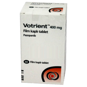 Votrient 400mg 60’ct tablet