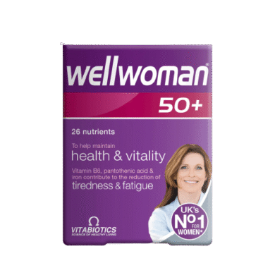 Wellwomen 50+ 30’ct UK Imported