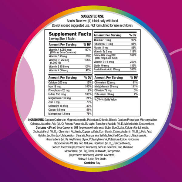 Centrum Women 120'ct Multivitamins in Pakistan - Image 4