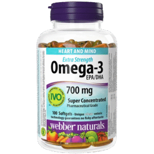 Webber Natural Omega-3 700mg 100’ct capsules Canada